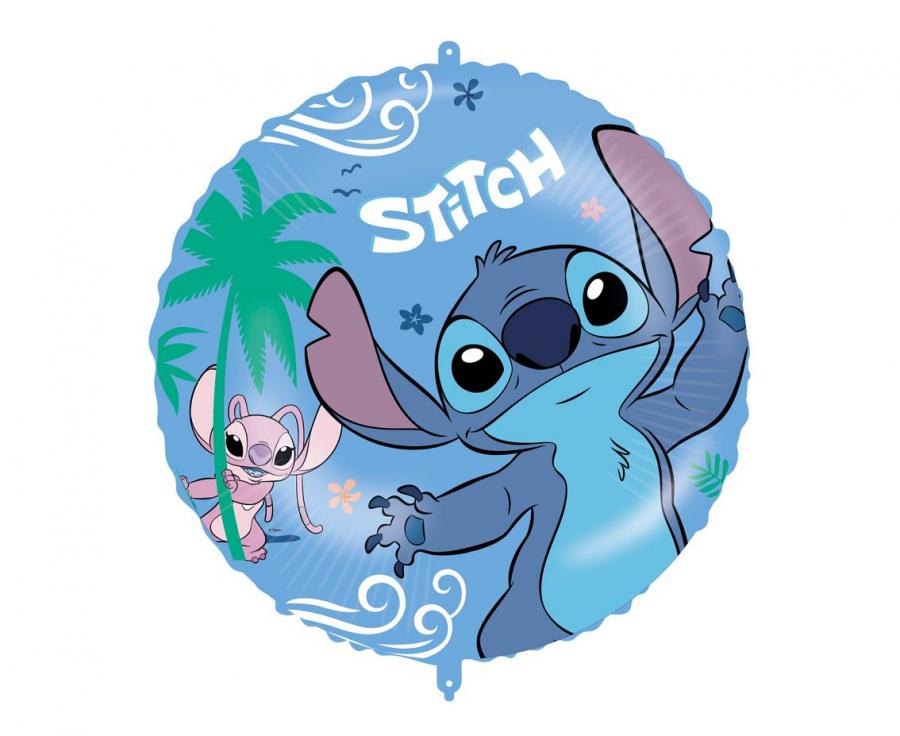 Zestaw bukiet balonów Stitch i Angel dwa serca