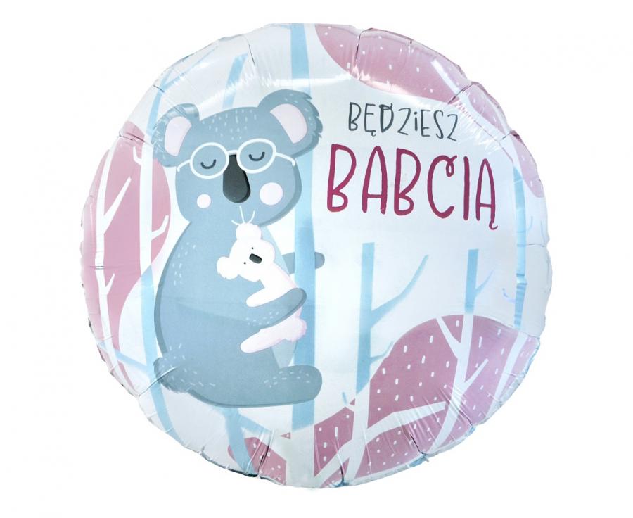 Balon foliowy "Będziesz Babcią" 36cm