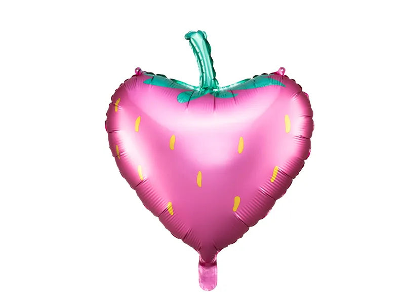 Balon foliowy owos Truskawka, 42x45cm