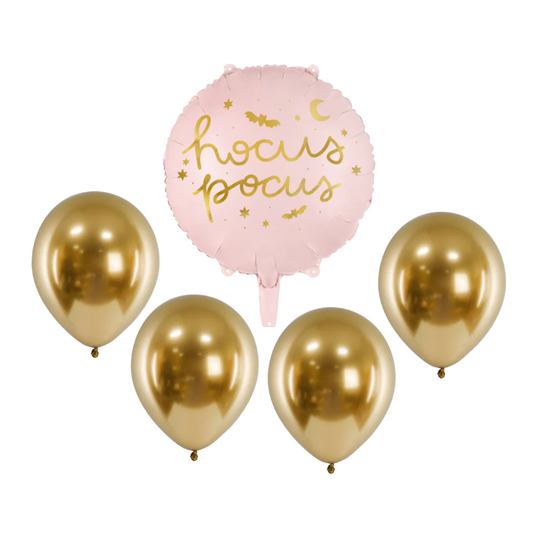 Balony z Helem w Pudełku Prezentowym – Halloween „Hocus Pocus”