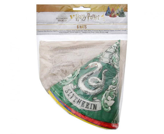 Czapeczki papierowe Harry Potter Hogwarts Houses gryffindor hufflepuf slytherin ravenclaw