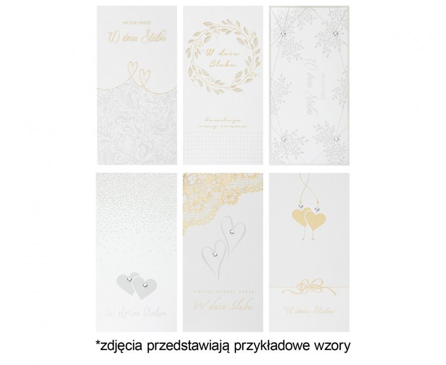 Kartka laurka ślubna, Lux Edition 1szt.