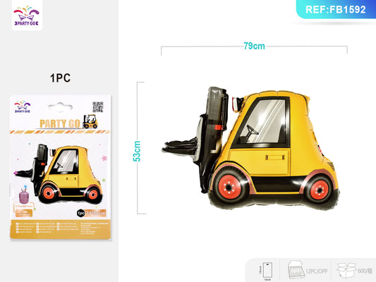 Balony z Helem w Pudełku Prezentowym – Wózek Widłowy