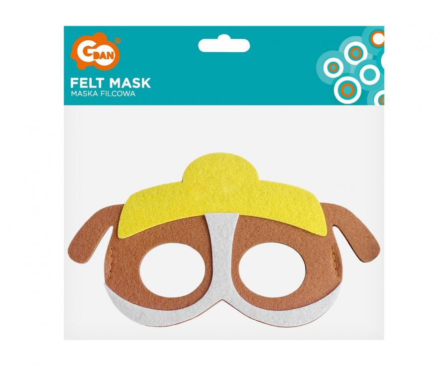 Maska filcowa Psia Brygada - Konstruktor,