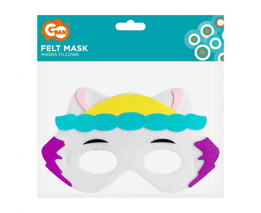 Maska filcowa Psia Brygada - Ratowniczka górska,