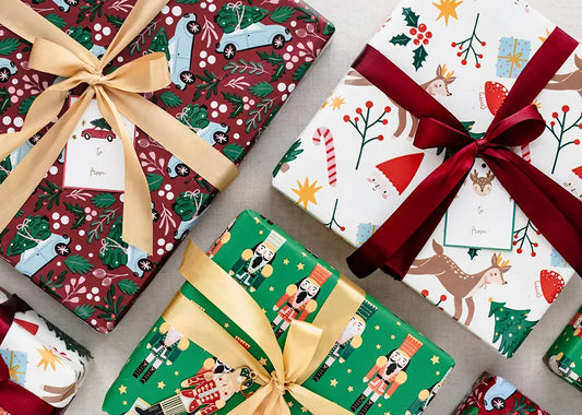 Papier do pakowania - Dziadek do orzechów, 70x200cm