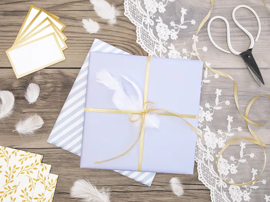 Piórka dekoracyjne, biały, 3g