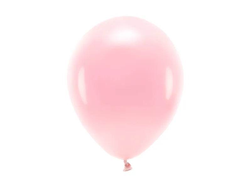 Balony Eco 26cm pastelowe, rumiany różowy