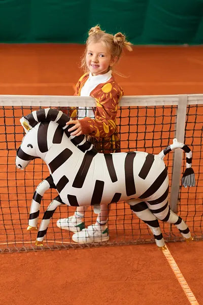 Balon foliowy Zebra, 110x82 cm, mix (1 op. / 1 szt.)