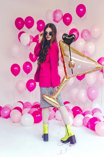 Balon foliowy Kieliszek, 100x85,5 cm (1 op. / 1 szt.)