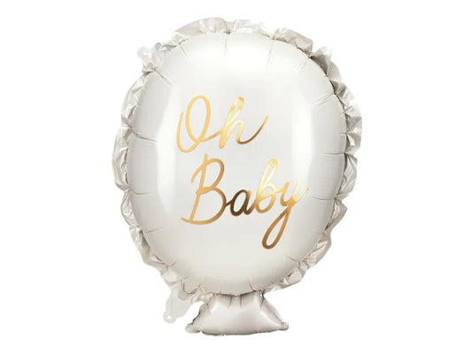Balony z Helem w Pudełku Prezentowym – „Oh Baby”