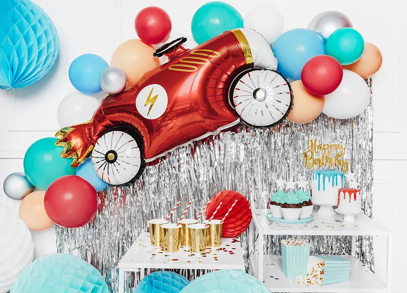 Balon foliowy Auto, 92x45 cm, mix (1 op. / 1 szt.)