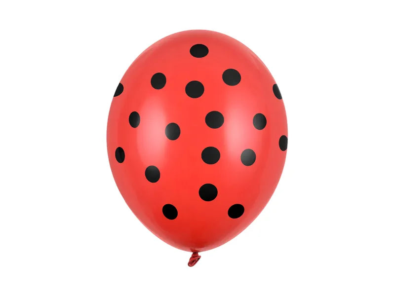 Balony z Helem w Pudełku Prezentowym – Dla Niemowlęcia w Kolorach Kontrastowych