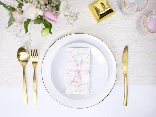 Siatka dekoracyjna - Fibra, złoty, 0,36x9m (1 op. / 1 szt.)