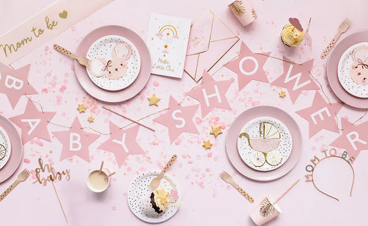 Serwetki Myszka, jasny różowy, 16x10 cm (1 op. / 20 szt.)