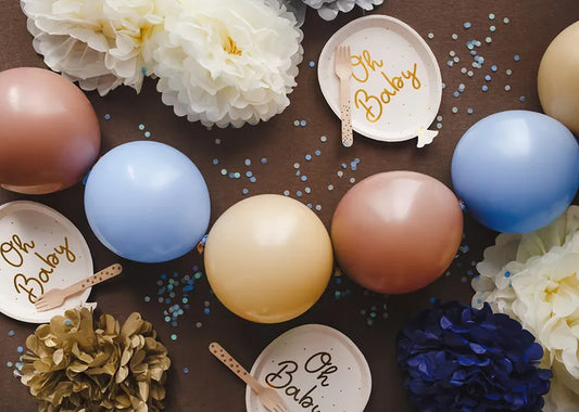 Talerzyki Oh baby, mix, 17.5x22 cm (1 op. / 6 szt.)