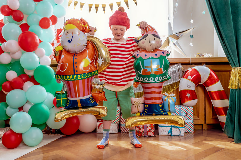 Stojący balon foliowy Elf, 46x88 cm