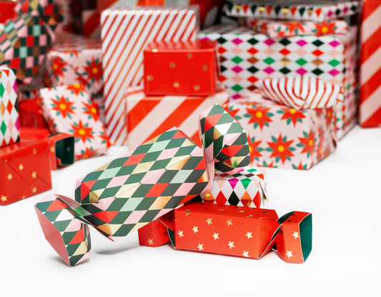 Pudełka na prezenty Cukierki, mix, 7x37 cm - 9x47 cm (1 op. / 2 szt.)