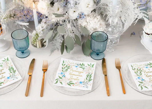 Serwetki ''Pierwsza Komunia Święta'', 33x33 cm, mix: 1op./20szt.