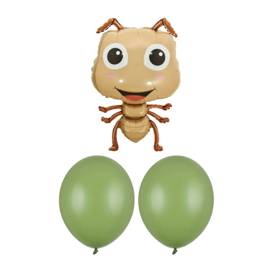 Balony z Helem w Pudełku Prezentowym – Mrówka