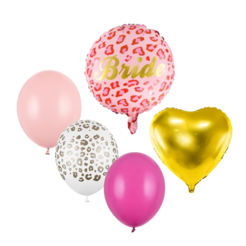 Balony z Helem w Pudełku Prezentowym – Wieczór Panieński „Wild Bride”