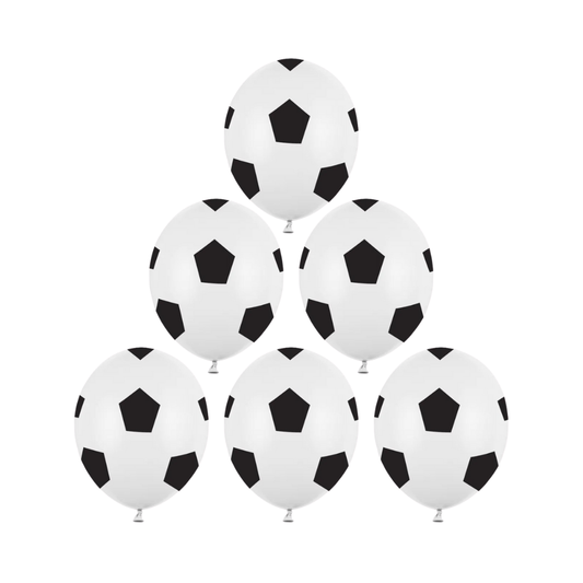 Bukiet balonów Piłka, Pure White z HELEM i wstążką