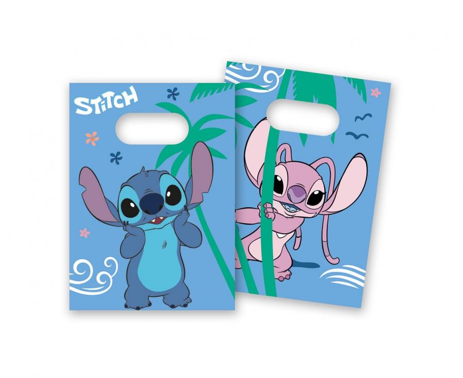Torebki papierowe Angel i Stitch Disney, 4 szt.