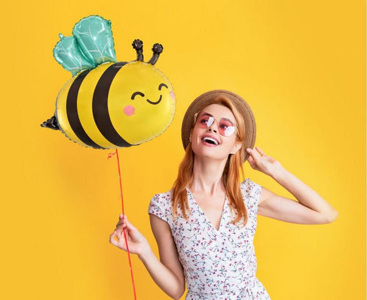 Balon foliowy Pszczółka, 50x54cm