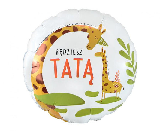 Balon foliowy "Będziesz Tatą" 36cm