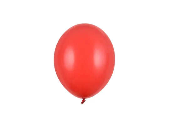 Balony Strong 12cm, Pastel Poppy Red