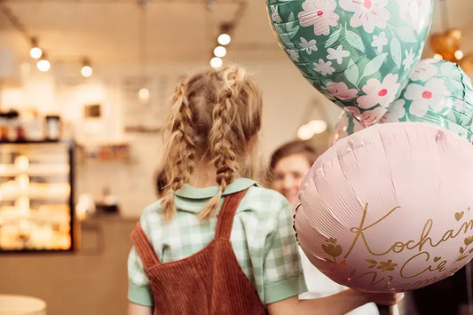 Balon foliowy ''Kocham Cię Mamo'', 35 cm, różowy