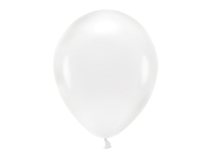 Balony Eco 30cm, Transparentny