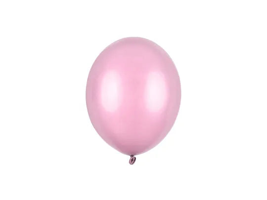 Balony Strong 12cm, Metallic Candy Pink