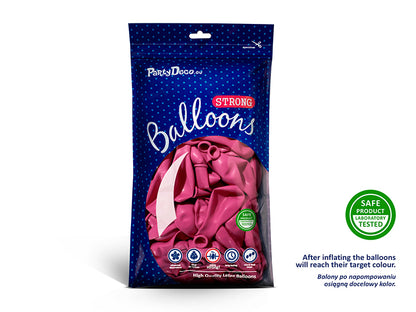 Balony Strong 30cm, Pastel Hot Pink