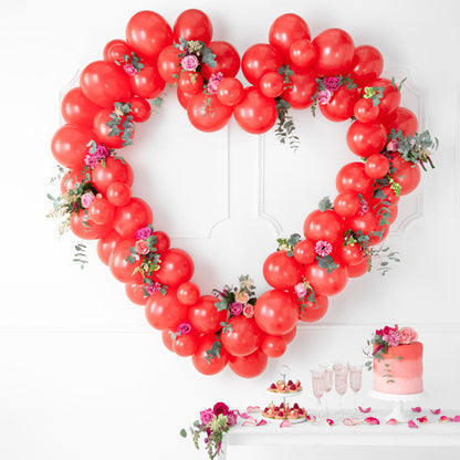 Balony Strong 30cm, Pastel Poppy Red