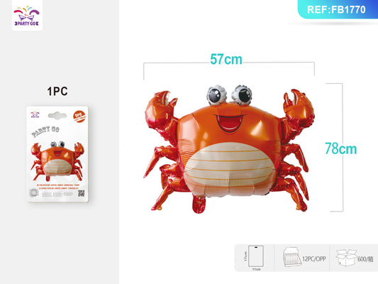 Balon Krab 57x78cm 1op./1szt.
