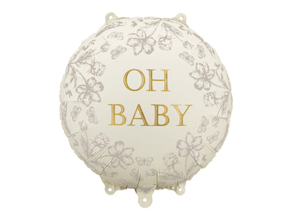 Balon foliowy pastylka "Oh Baby", 35cm