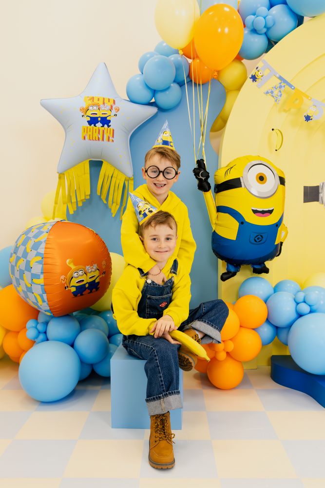 Balon foliowy z HELEM Minion, 72x64 cm