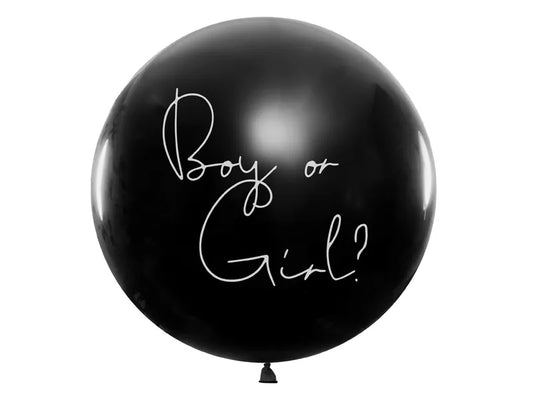 Balon Gender Reveal - Chłopiec, 1m (1 op. / 1 szt.)