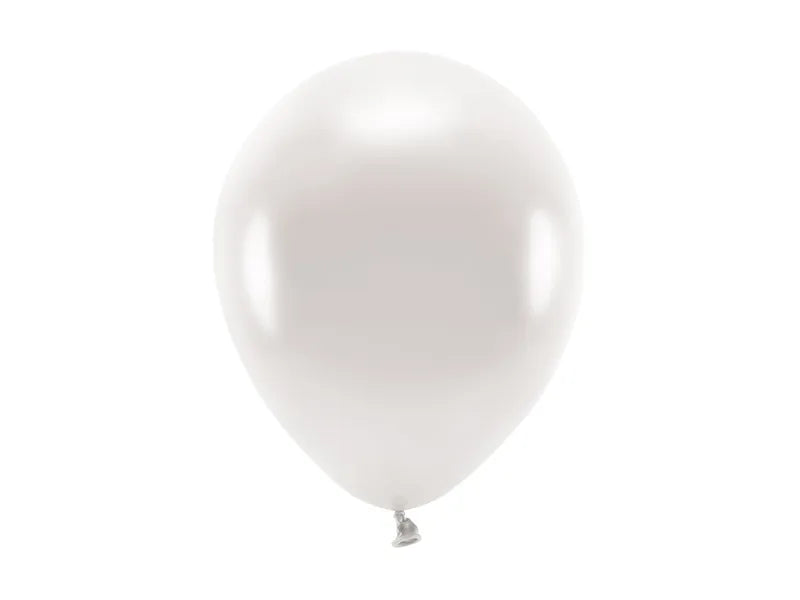 Balony Eco 26cm metalizowane, perłowy