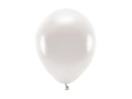 Balony Eco 26cm metalizowane, perłowy