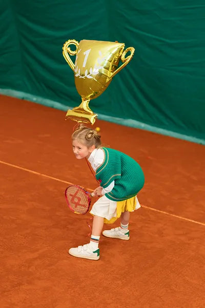 Balon foliowy Puchar, 64x61cm, złoty (1 op. / 1 szt.)