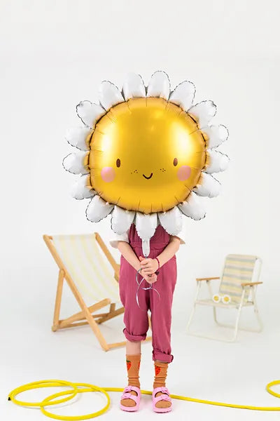 Balon foliowy Słońce, 90 cm, mix (1 op. / 1 szt.)