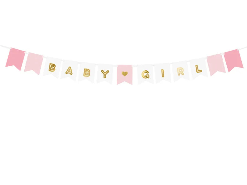 Baner Baby Girl, mix, 15 x 175 cm (1 op. / 1 szt.)