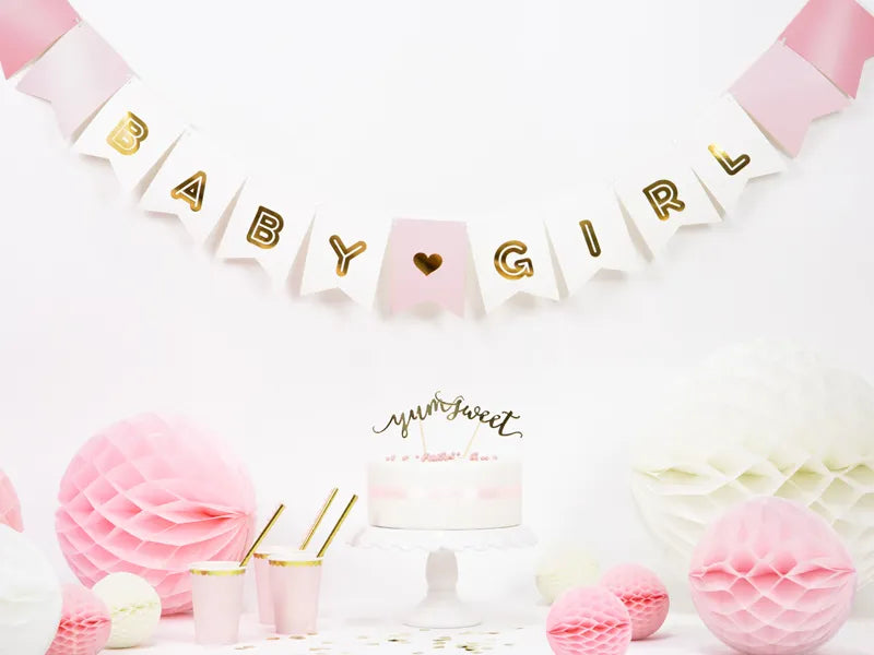 Baner Baby Girl, mix, 15 x 175 cm (1 op. / 1 szt.)