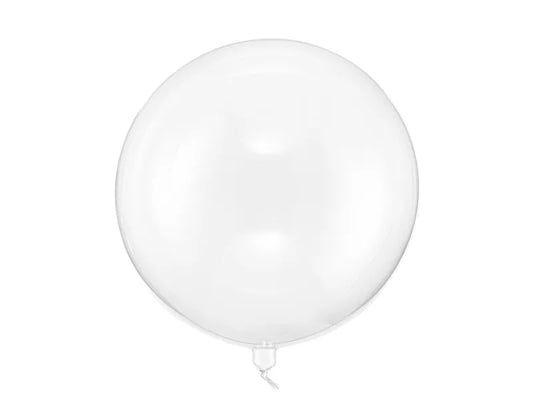 Balon Kula, 40cm, transparentny (1 op. / 1 szt.)