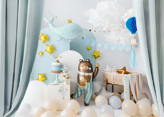Balony Strong 30cm, Pastel Light Misty Blue