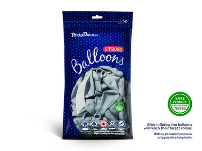 Balony Strong 30cm, Pastel Light Misty Blue