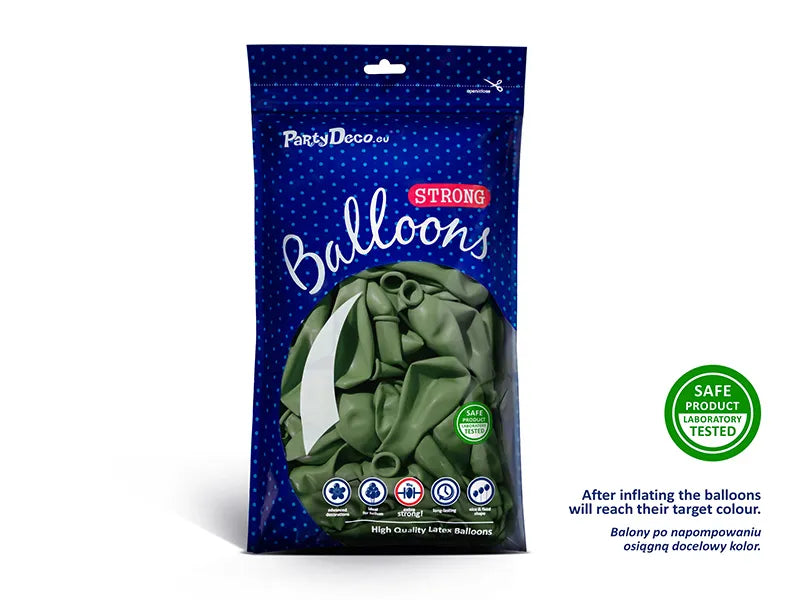 Balony Strong 30cm, Pastel Rosemary Green