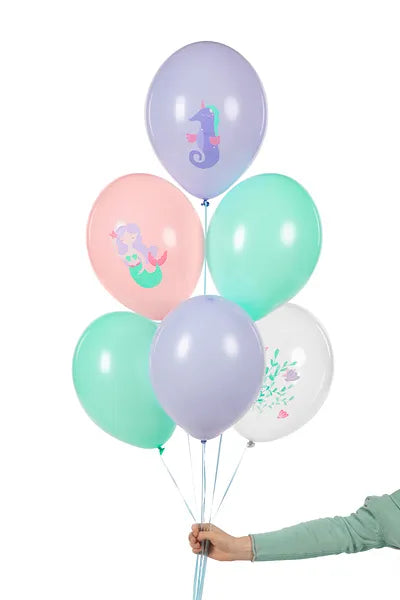 Zestaw bukiet balonów 30cm, Morski Świat, mix